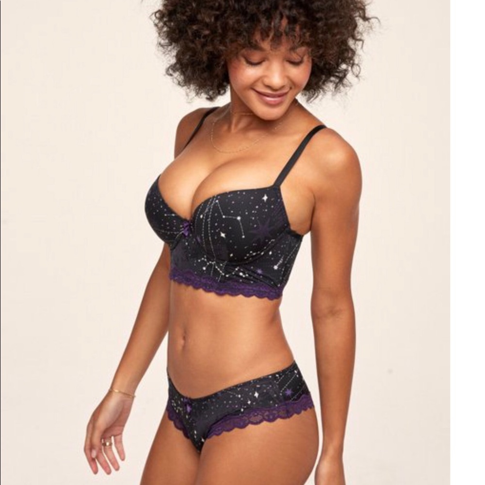 Gorgeous adore me 2-piece bra/panty set 34C/large